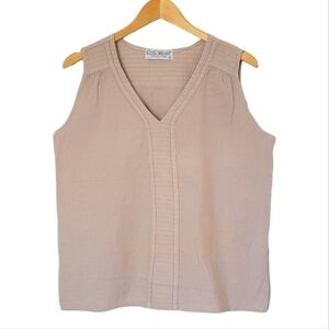 EZZE Wear Cotton Tank Top | size SMALL